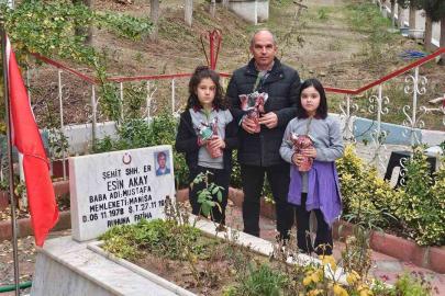 Şehit Esin Akay adını taşıyan okulda anıldı