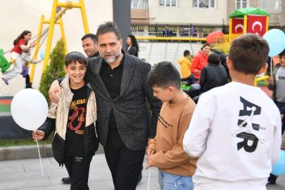 Şelale Evler Parkı hizmete girdi