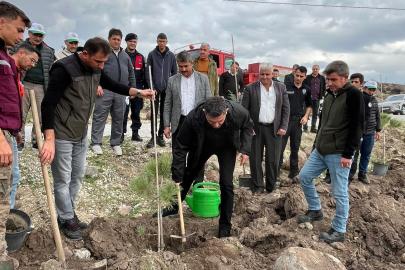 Selendi’de 800 fidan toprakla buluşturuldu