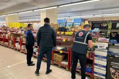 Siirt’te fiyat etiketi denetimleri devam ediyor