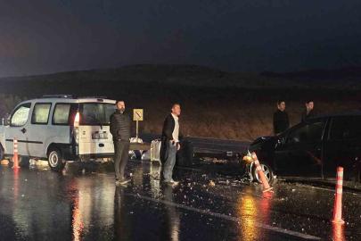 Siirt’te maddi hasarlı trafik kazası