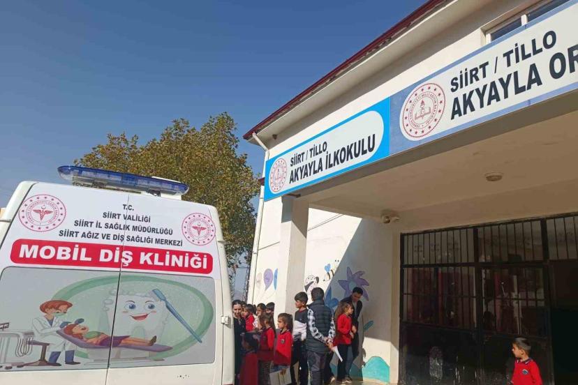 Siirt’te mobil diş sağlığı hizmeti