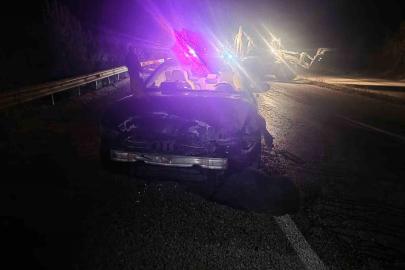 Sinop Belediye Başkanı’nın makam aracı domuz sürüsüne çarptı: Başkan kazayı yara almadan atlattı