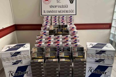 Sinop emniyetinden kaçakçılık ve uyuşturucuya eş zamanlı darbe