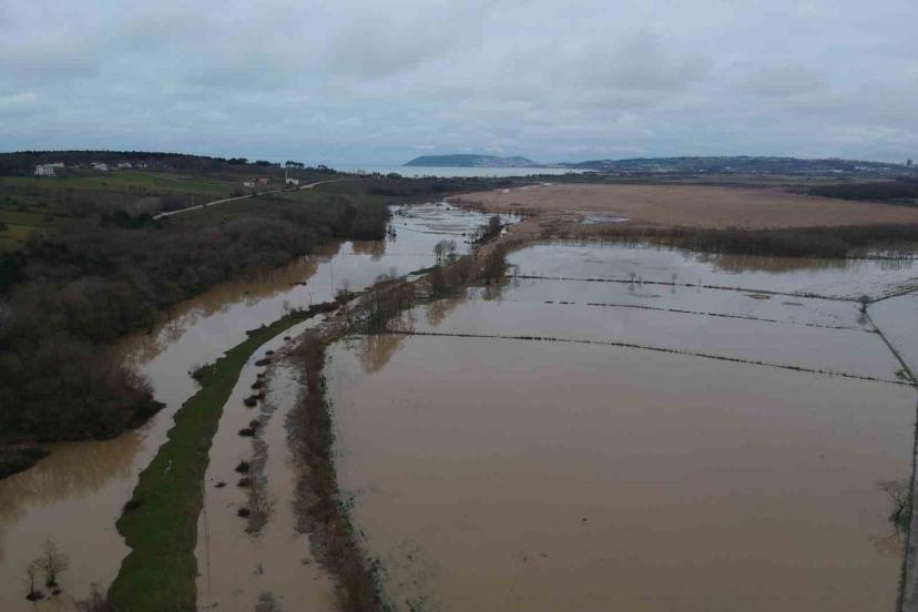 Sinop’ta dere taşkınları tedirgin ediyor