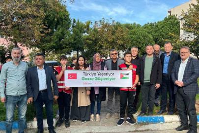 Sinop’ta Gazze için fidan dikimi