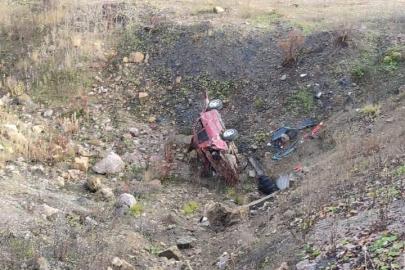 Sinop’ta kontrolden çıkan otomobil uçuruma yuvarlandı: 1 ölü