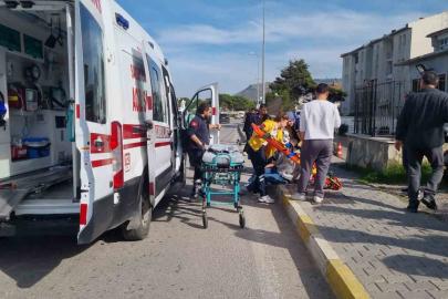 Sinop’ta motosiklet devrildi: 1 yaralı