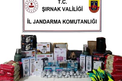 Şırnak’ta 14 milyon liralık kaçakçılığa 2 tutuklama
