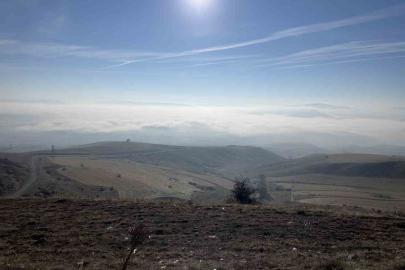 Sis adeta kenti yuttu, doğa olayı izleyenleri mest etti