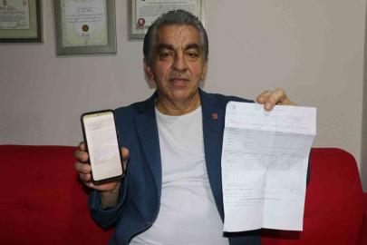 Sivas’ta gazeteci Abdullah Yiğit, hiç gitmediği turistik bölgelerde trafik cezası yedi