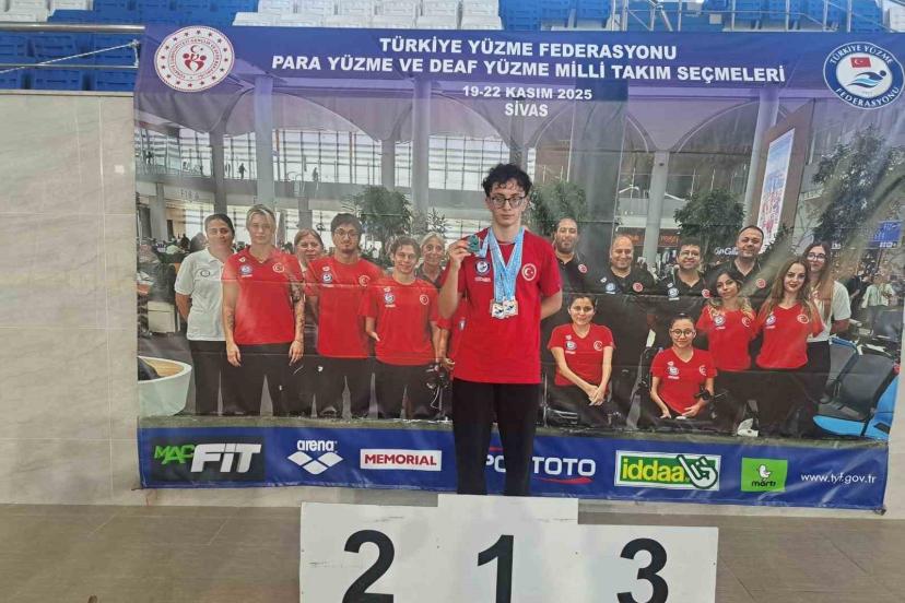 Sivas’taki yarışmalarda Aydın’a beş madalya kazandırdı