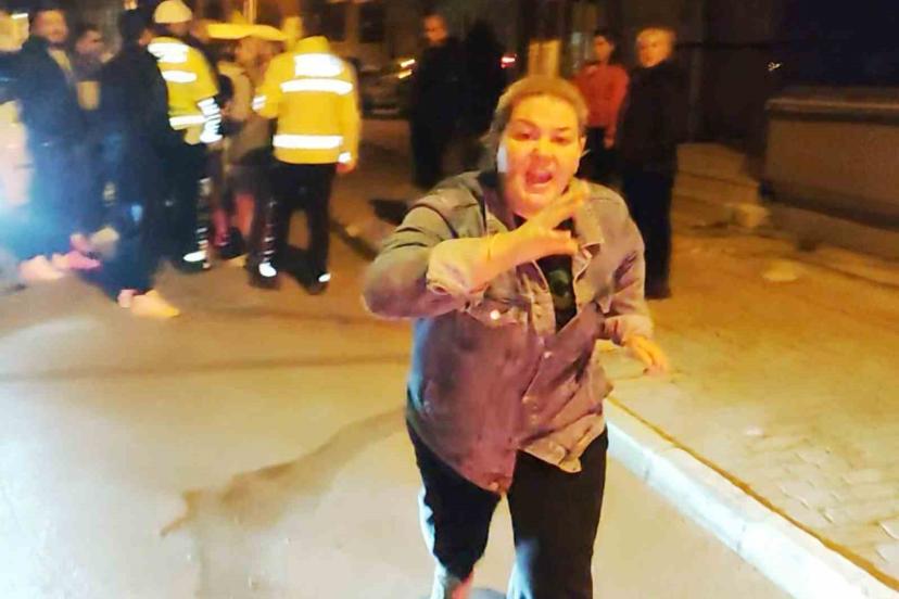 Şoförün kaçtığı kazada sahte şoför planı suya düşünce gazetecilere saldırdı