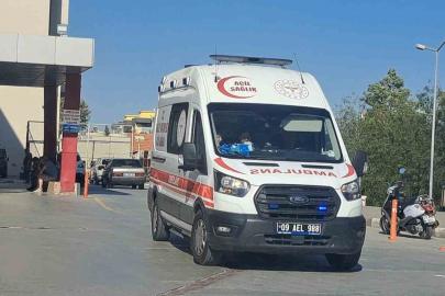 Söke iş makinası devrildi: 3 yaralı