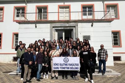 Söke İşletme Fakültesi öğrencilerinden tarihe yolculuk