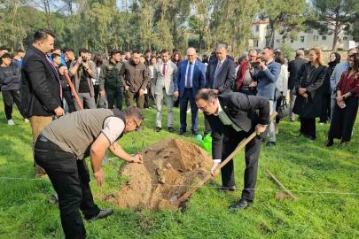 Sultanhisar’da fidanlar toprakla buluştu