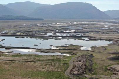 Tahtalı Barajı, tarihinin en düşük seviyesinde