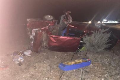 Takla atan Tofaş’ın sürücüsü hayatını kaybetti