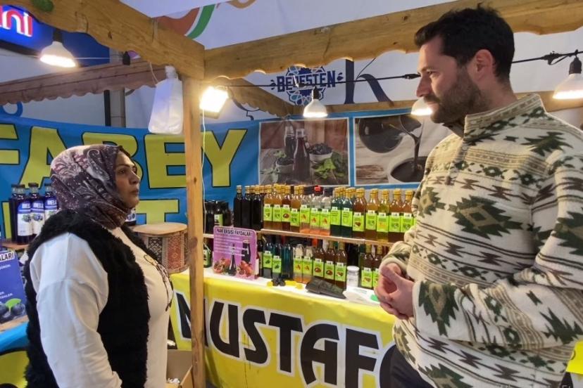 Tavşanlı’da yöresel lezzetler standı ilgi görüyor