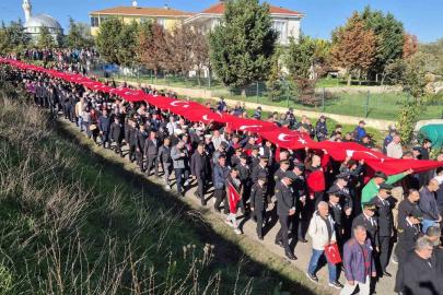 Tekirdağlı şehit İlker Aykut son yolculuğuna uğurlandı: Eşi ve oğlu askeri kıyafet giydi