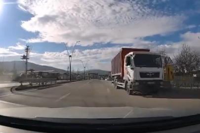 Ters şeritte dehşet anları