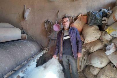 Tiftik atölyesini yün atölyesine çeviren usta, 30 yıldır Siirt halkına yün açıyor