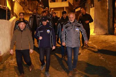 Tokat Belediye Başkanı Yazıcıoğlu’nun mesaisi gece yarısı da devam ediyor