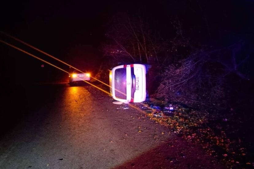 Tokat’ta otomobil kontrolden çıktı: 1 yaralı