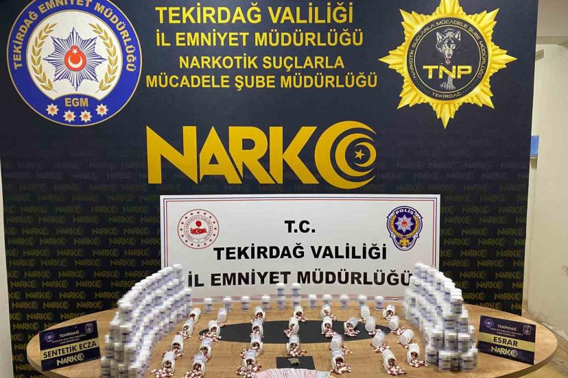 Torba torba uyuşturucu böyle bulundu