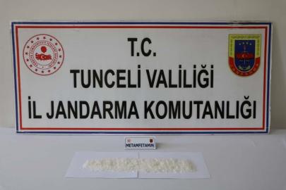 Tunceli’de metamfetamin operasyonu: 3 bin içimlik uyuşturucu ele geçirildi
