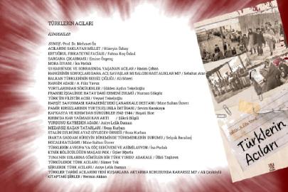 ‘Türklerin Acıları’ isimli kitabın paneli Ankara’da yapılacak