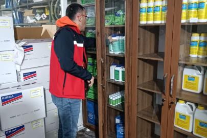 Uşak’ta bitki koruma ürünü denetimleri sürüyor