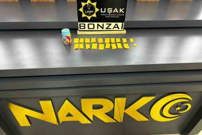 Uşak’ta çok sayıda uyuşturucu madde ele geçirildi