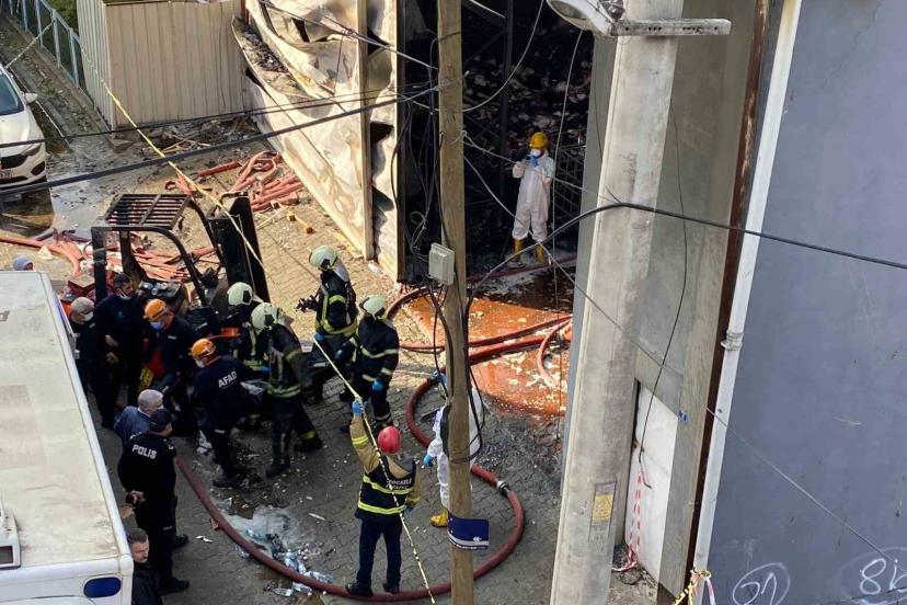 Yangında hayatını kaybeden 6 kişinin cansız bedeni morga kaldırıldı