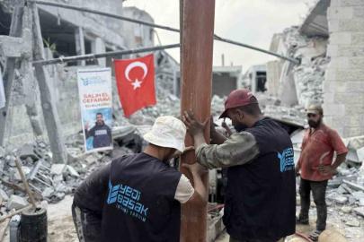 Yedi Başak’tan Gazze’ye kesintisiz insani destek
