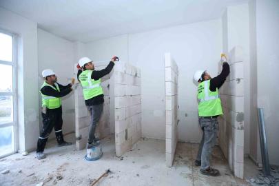 Yeşil Mahalle Sosyal Tesisleri’nde iyileştirme çalışması