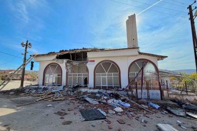 Yıkılan caminin tadilatına Sincan Belediyesi’nden anlamlı destek