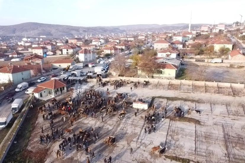 Yozgat’ta 2 aydır kapalı olan hayvan pazarı açıldı
