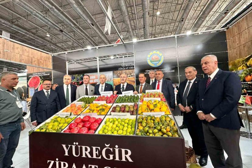 Yüreğir Ziraat Odası 18. Tarım Fuarı’nda Çukurova’nın bereketini tanıttı