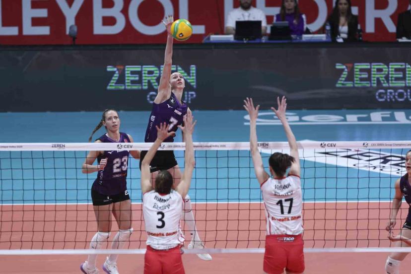2026 CEV Şampiyonlar Ligi: Zeren Spor: 3 - LKS Commercecon Lodz: 0