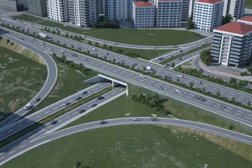 Abdülhamit Han Köprülü Kavşağı Mart’ta hizmete açılıyor