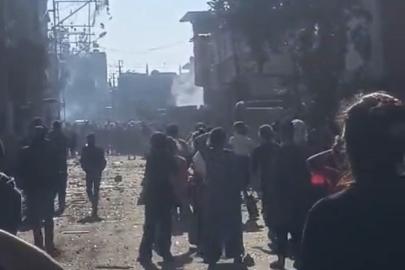 Adana’da bir mahalle taş, şişe ve sopalarla birbirine girdi