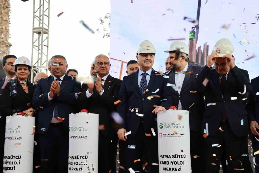 Adana’da Fatma Sütcü Kardiyoloji Merkezi’nin temeli atıldı