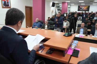 Adıyaman Belediyesi Aralık ayı meclis toplantısı yapıldı