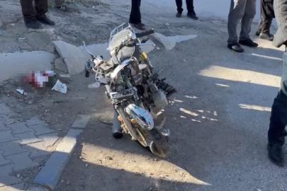 Adıyaman’da motosiklet ile otomobil çarpıştı: 1 yaralı