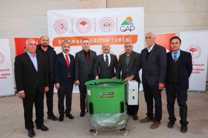 Adıyaman’da üreticiye güç veren tarım ekipmanı desteği