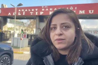 Adli Tıp Kurumu önünde tekme tokat kavga