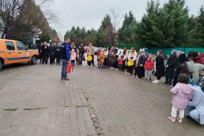 AFAD’dan özel eğitim ve rehabilitasyon merkezinde tatbikat