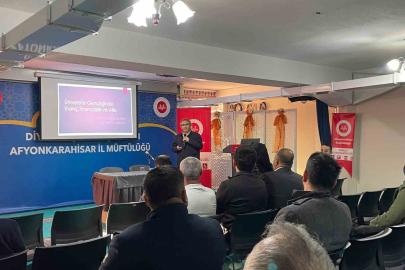 Afyonkarahisar’da ‘Üniversite Gençliğinde İnanç ve Aile’ semineri