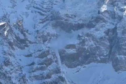 Ağrı Dağı’nda çığ düştü